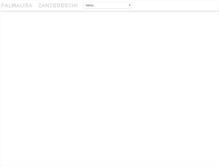 Tablet Screenshot of palmalisazantedeschi.it